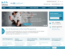 Tablet Screenshot of dnb-nederland.nl